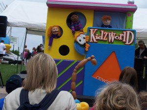 Puppets at RiverFest