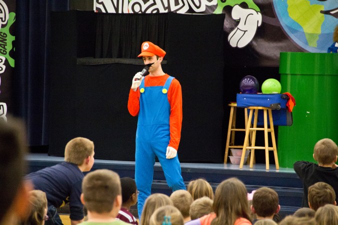 Mario teaching about Self-Control